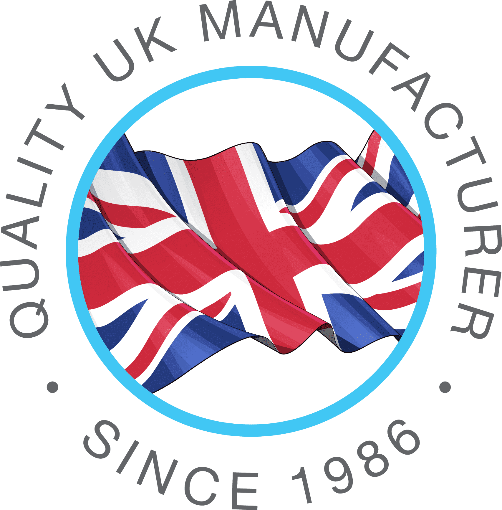 Esprit Automation designs and manufactures in the UK since 1986 badge