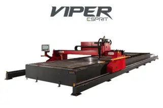Esprit Viper heavy-duty CNC plasma cutting table