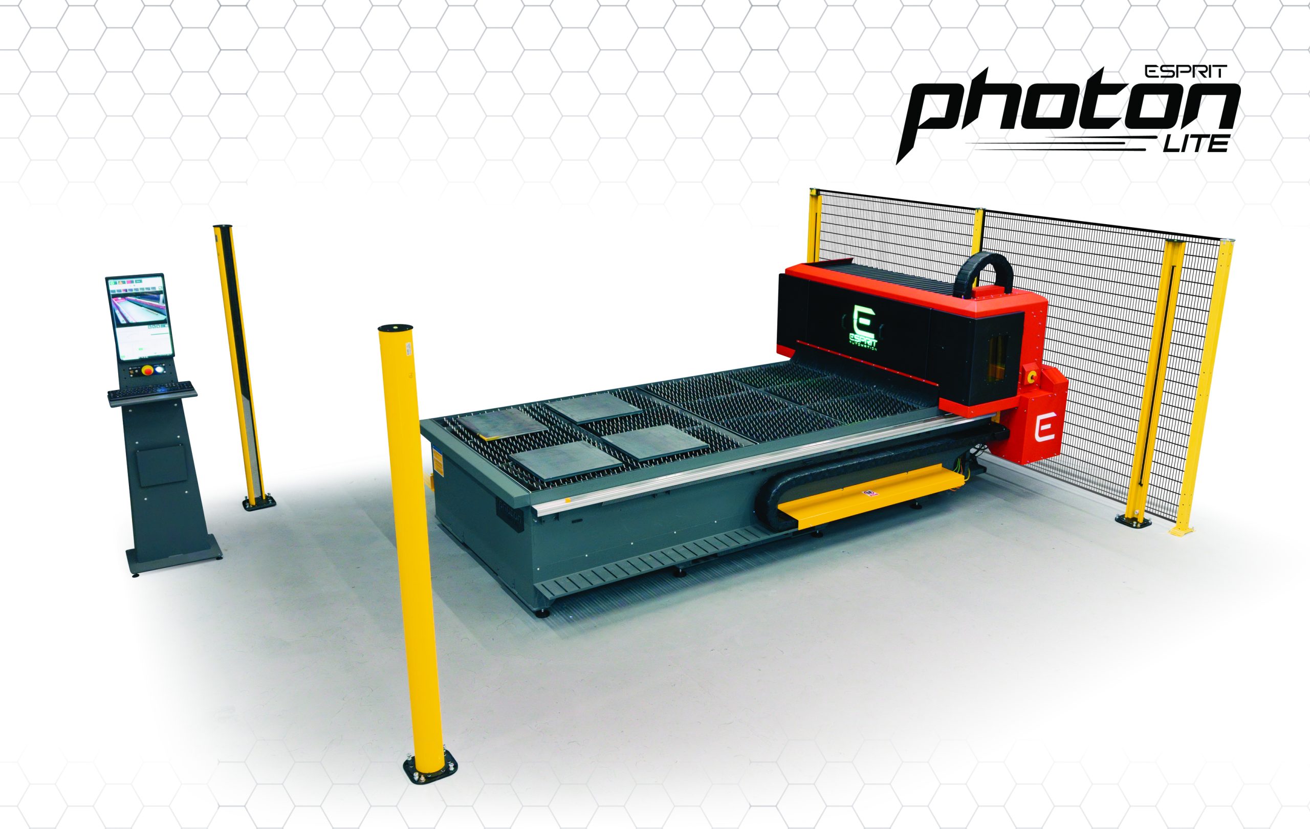 Photon LITE CNC fibre laser cutting machine built in the UK
