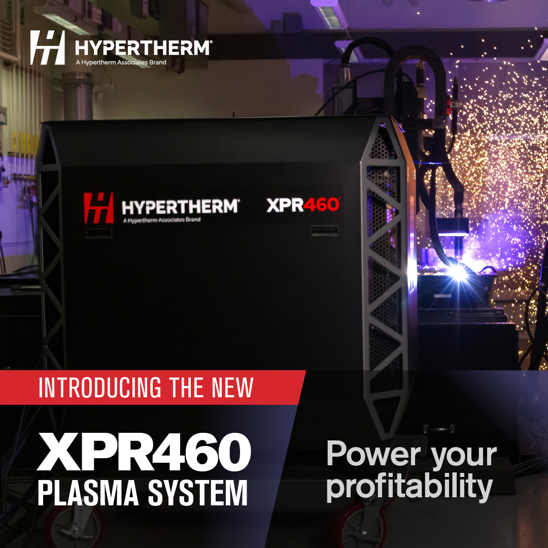Hypertherm XPR460 high definition plasma cutting system supplied by Esprit Automation